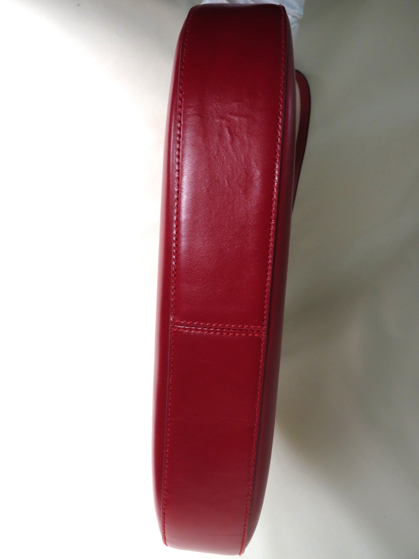 Salvatore Ferragamo Red Leather Shoulder Bag